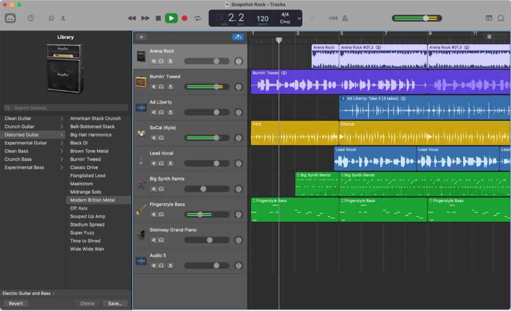 is garageband a daw