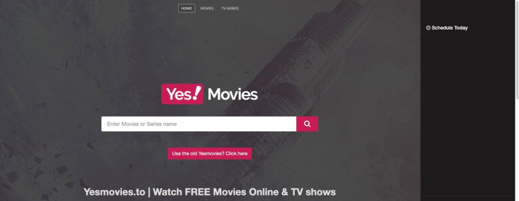 YesMovies-m4ufree-alternative